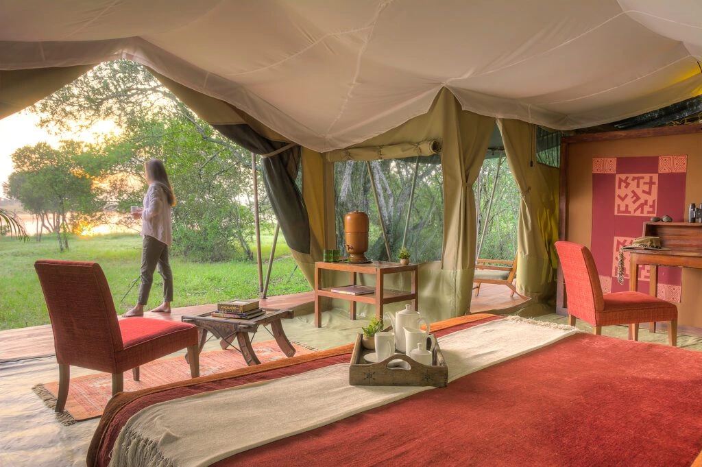 Kicheche Laikipia Camp Tent in to out 1