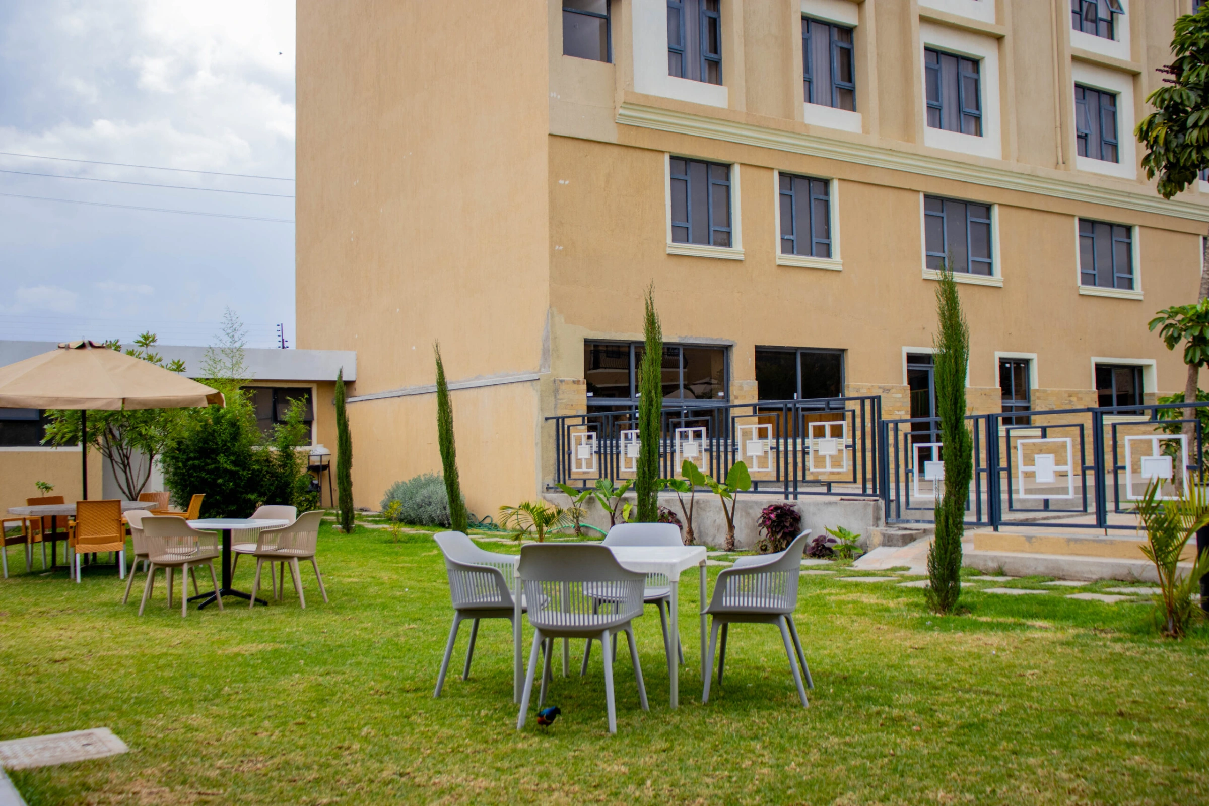 Outside Restaurant Block B – Mara Frontier Hotel