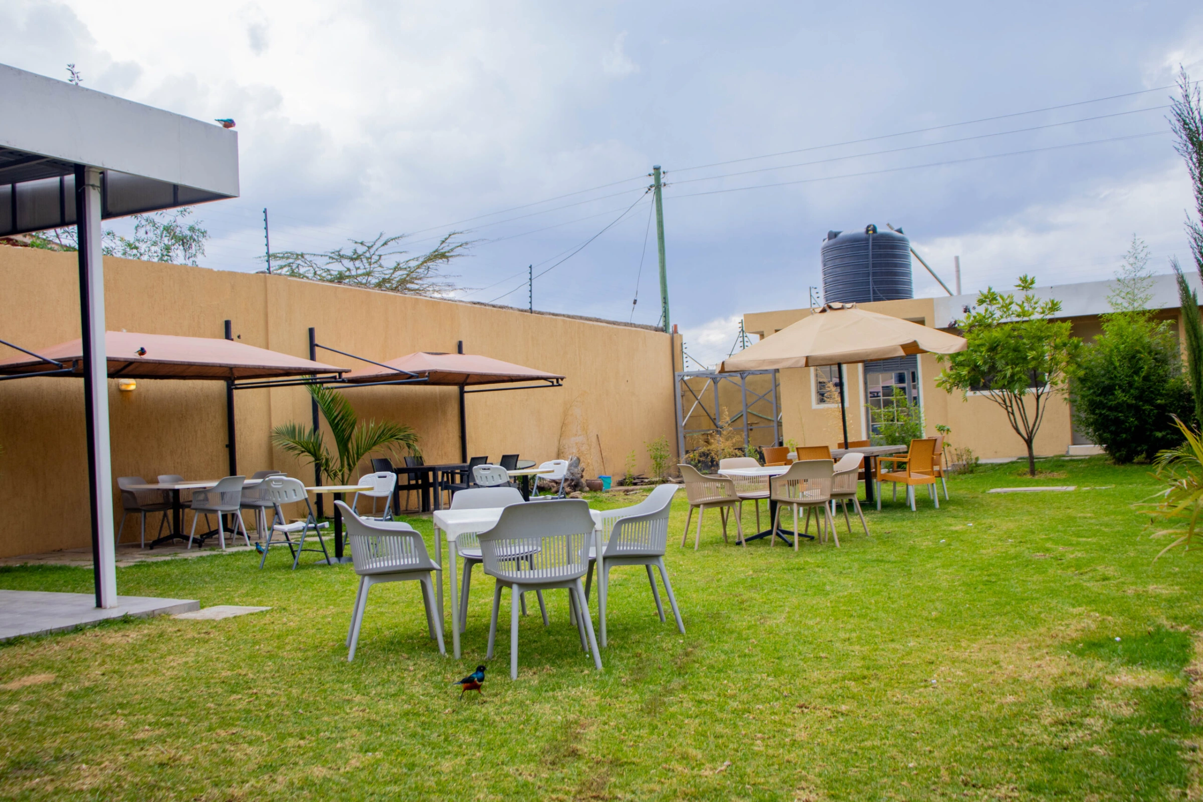 Outside Restaurant Block B – Mara Frontier Hotel