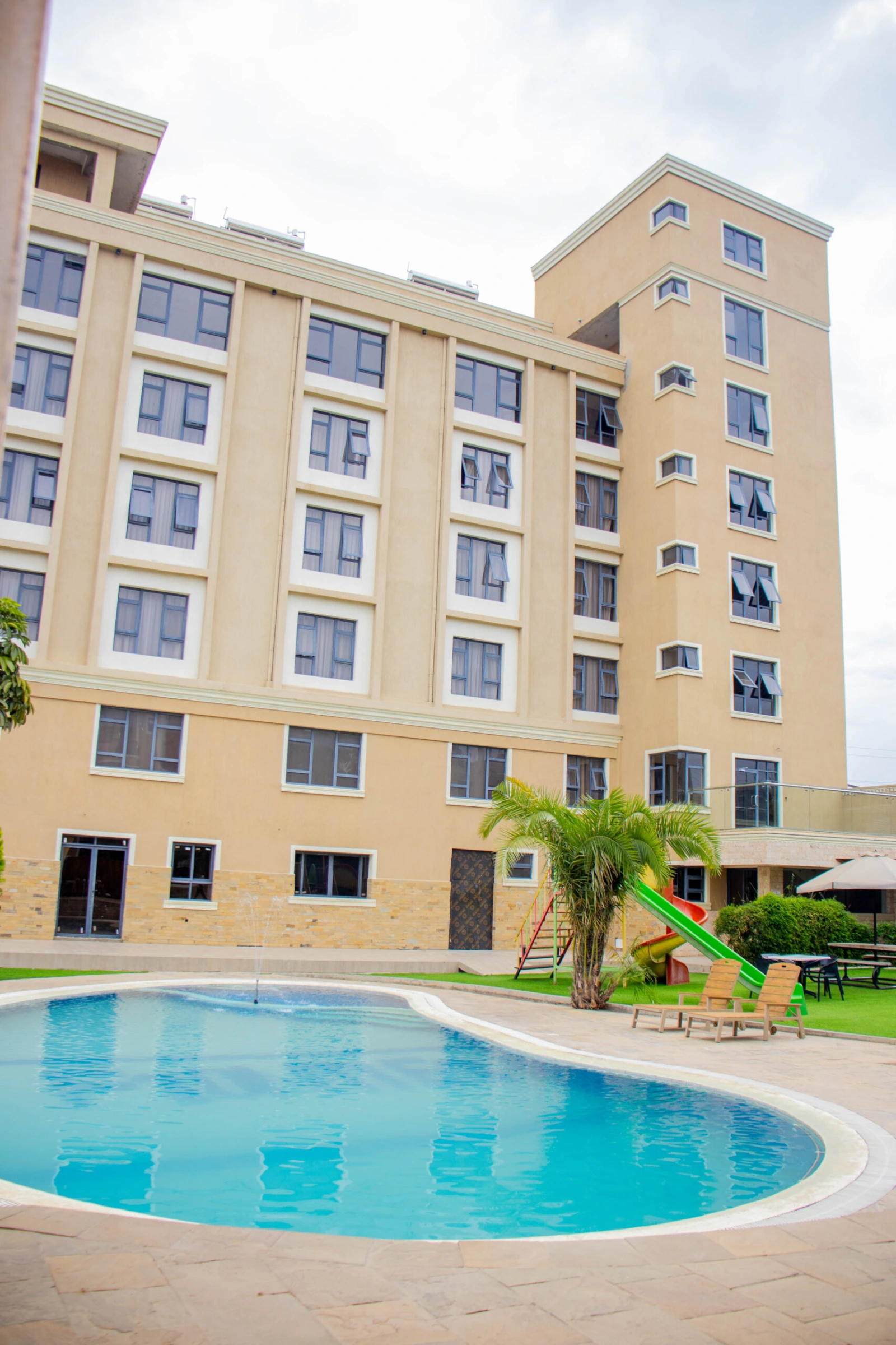 Outside Restaurant Block B – Mara Frontier Hotel