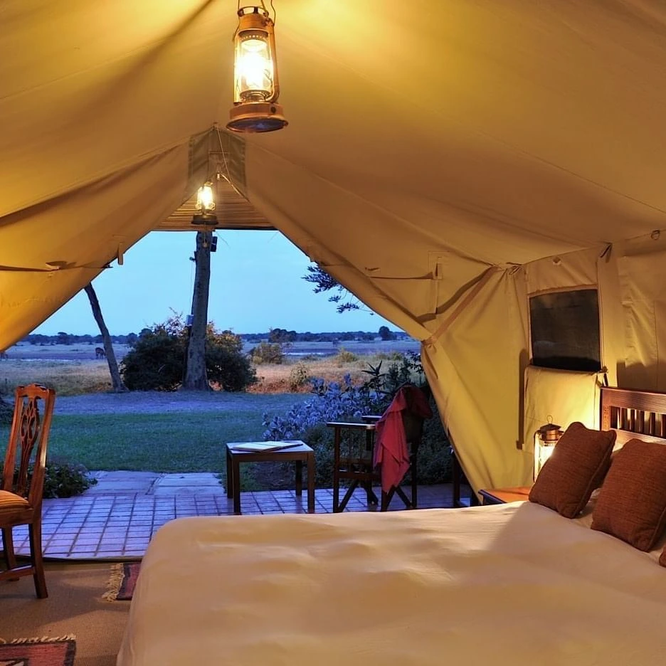 Standard Tent Waterhole View