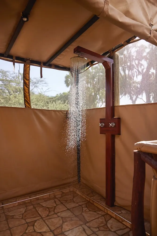 Outside Shower