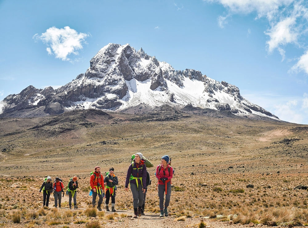 4-Day Mount Kenya Chogoria to Sirimon Hiking Tour